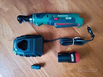 Avvitatore a cricchetto Parkside con batteria 12V