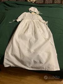 vestitino da battesimo vintage