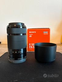 Sony E 55 - 210mm F4.5 - 6.3
