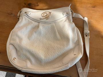 Borsa a Tracolla Blumarine Donna Bianca Originale