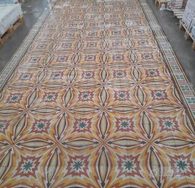 pavimento antico in graniglia 