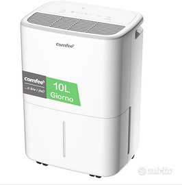 COMFEE' Deumidificatore Casa Muffa 10L/24h, Adatto
