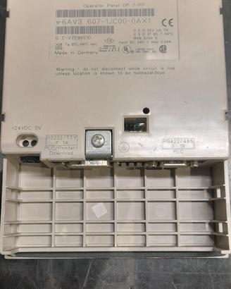 pannello operatore siemens op7