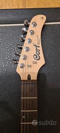 Chitarra elettrica Cort G200 mod.Strato+custodia