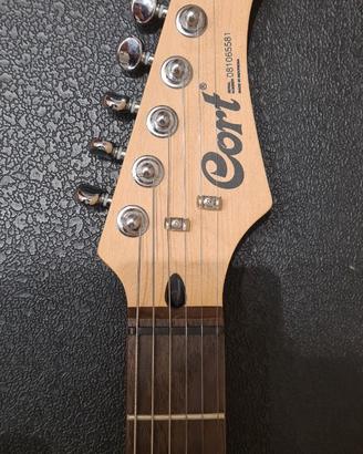 Chitarra elettrica Cort G200 mod.Strato+custodia
