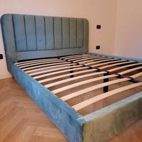 Letto matrimoniale stile vintage 