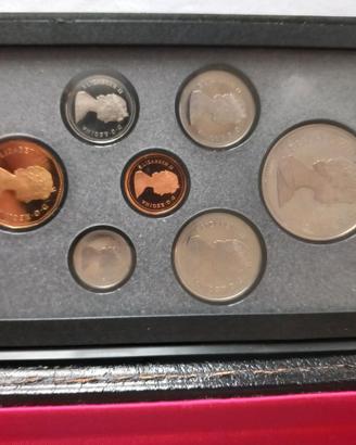 CANADA SERIE DIVISIONALE 1989 PROOF 7 VALORI