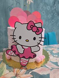 Torta scenografica Hello Kitty
