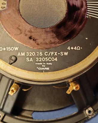 subwoofer electronic melody (ciare) 32 cm