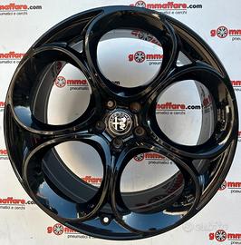 4 cerchi lega alfa romeo stelvio r20 lt4169