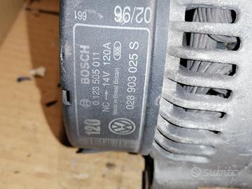 Alternatore VOLKSWAGEN GOLF 3 1.9 diesel del 1997