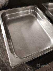 Teglie in acciaio inox da forno 