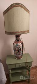 Splendito vaso cinese autentico con paralume