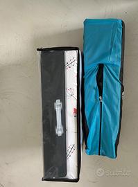 Lettino portatile / da campeggio con materasso