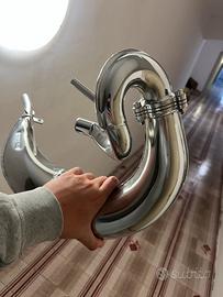 Scarico pancia beta 50 track 2016