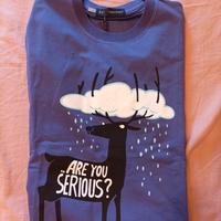 T-shirt Dsquared colore viola taglia L