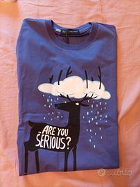 T-shirt Dsquared colore viola taglia L