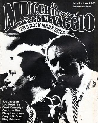 Rivista "IL MUCCHIO SELVAGGIO" - Novembre 1981