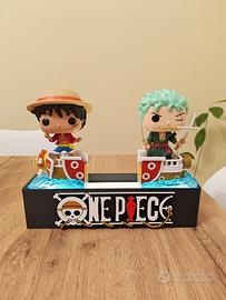 Espositore One Piece Kinder Funko Pop Con Led