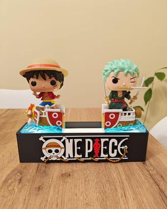 Espositore One Piece Kinder Funko Pop Con Led