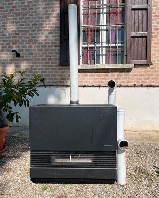 Stufa a gas per riscaldamento