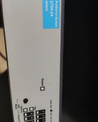 switch HP ProCurve 1700-24