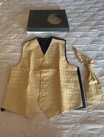 Gilet uomo elegante con cravatta “Ascot “