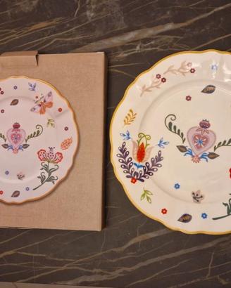 Piatto portata d.30,5 cm in porcellana Bitossi Hom