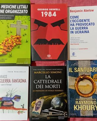 lotto libri autori vari
