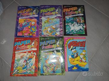 lotto 6 fumetti Disney "paper fantasy"
