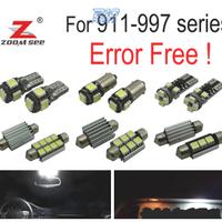 KIT 20 LAMPADE LED INTERNE PER PORSCHE 911 997 CAR