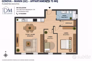 Manin trilocale con box auto