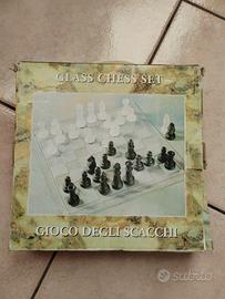Scacchiera in vetro 