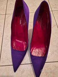 scarpe Paciotti donna color viola n 40 1/2