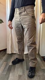 Pantaloni G-Star RAW Beige Uomo