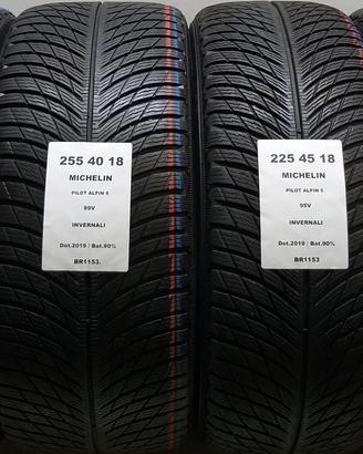 4 GOMME 225 45 18 E 255 40 18 MICHELIN BR1153