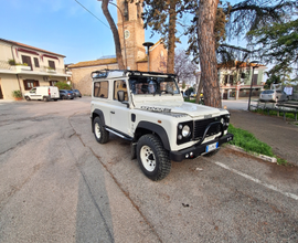 Defender td5 con rimorchio