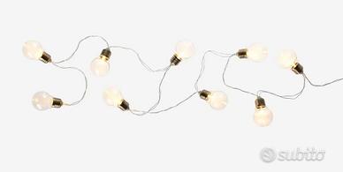 Luci led con lampadina grande