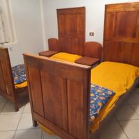 Cameretta in Noce letti più armadio