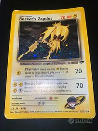 Rocket's Zapdos + Swirl GC 15/132 Gym Challenge GD
