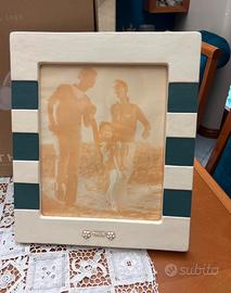 Portafoto cornice grande strisce thun