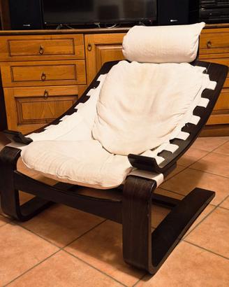 Poltrona design in legno