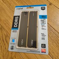 Kit RAM Crucial DDR5 32GB (2x16GB) 6000MHz