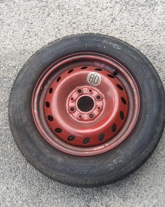 ruotino fiat panda