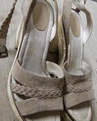 Sandali con zeppa Graceland taglia 40