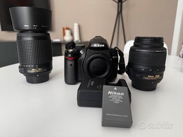 Nikon D5000 + Nikon DX 18-55 + Nikon 55-200