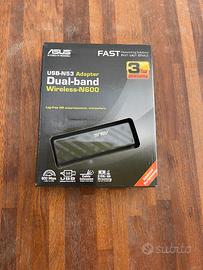 ASUS USB-N53 Adattatore di Rete USB Wi-Fi N600