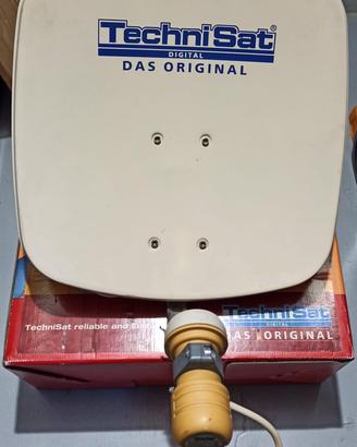 Parabola satellitare+staffe+cavo