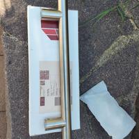 Maniglione portoncino esterno  (interasse 300 mm)