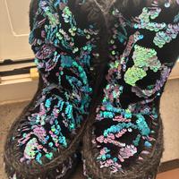 Stivaletti Mou con paillettes 36